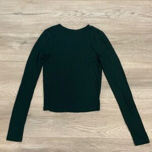 PacSun Forest Green Long Sleeve Top